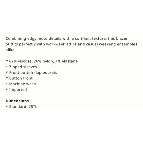 Anthropologie Sylvia Knit Moto Blazer Red NWT Size XL - Picture 14 of 14